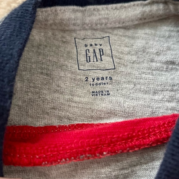 BABY GAP/CARTERS Toddler Long Sleeve Shirt Lot, Size 2T - Picture 7 of 7